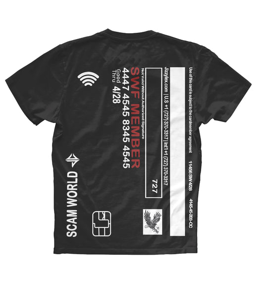 Scam World Member T‑Shirt – Limited Edition